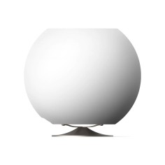 Lampe Led et enceinte Bluetooth - Sphere - Argent brossé - KOODUU