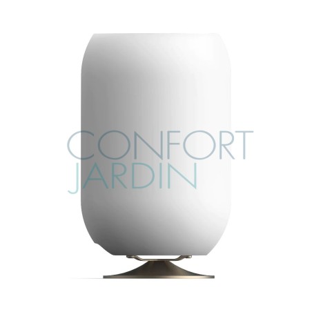 Lampe Led, enceinte Bluetooth et porte-boissons - Atmos - Laiton - KOODUU