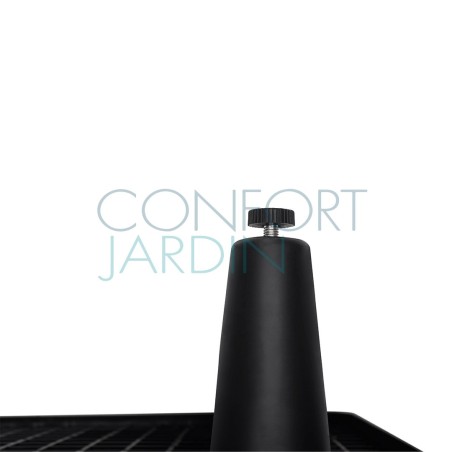 Table basse anthracite Paletti - 90 x 90 cm - FATBOY