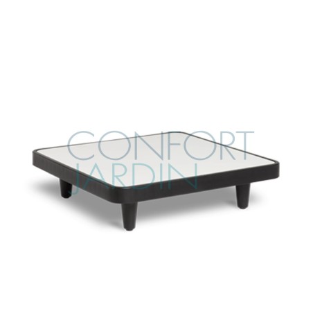 Table basse Paletti - Gris clair - 90 x 90 cm - FATBOY