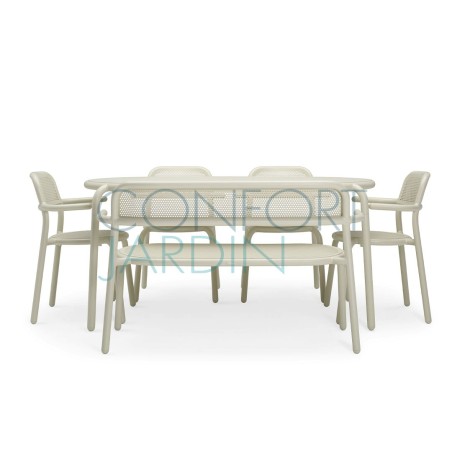 Toní Tavolo - table d'extérieur pour 6 personnes - 160 x 90 cm - FATBOY