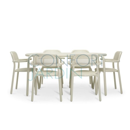 Toní Tavolo - table d'extérieur pour 6 personnes - 160 x 90 cm - FATBOY