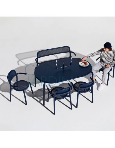 Toní Tavolo - table d'extérieur pour 6 personnes - 160 x 90 cm - FATBOY