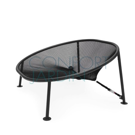 Fauteuil lounge pour l'extérieur Netorious - Anthracite - FATBOY