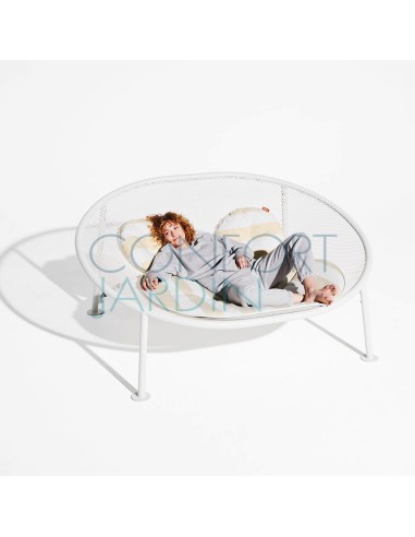 Coussin Stripe Sandy Beige pour le fauteuil lounge Netorious - FATBOY