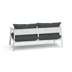 Sofa 2 places - Terramare - Blanc / Gris foncé - EMU 2