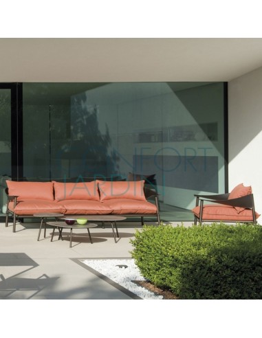 Sofa 3 places - Terramare - Blanc - EMU