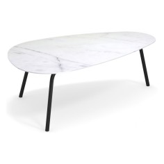 Table basse grande - Terramare - Noire/Blanche - EMU