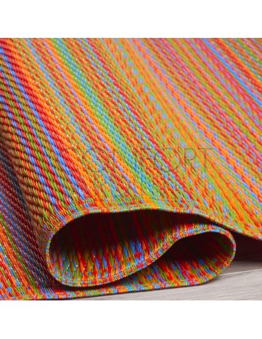 Tapis intérieur / extérieur - Cancun Multicolor - Fab Hab