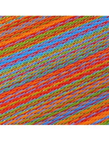 Tapis intérieur / extérieur - Cancun Multicolor - Fab Hab