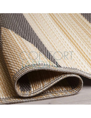 Tapis intérieur / extérieur - Cairo - natural & black - Fab Hab