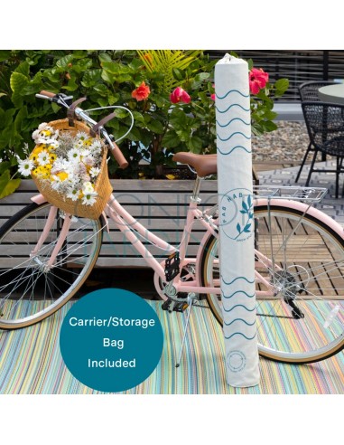 Tapis intérieur / extérieur - Cairo - natural & black - Fab Hab