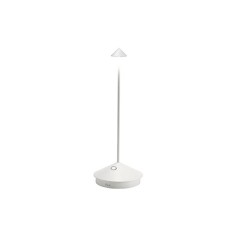 Lampe de Table LED Rechargeable Pina Pro - Blanche - Zafferano
