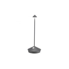 Lampe de Table LED Rechargeable Pina Pro - Dark Grey - Zafferano