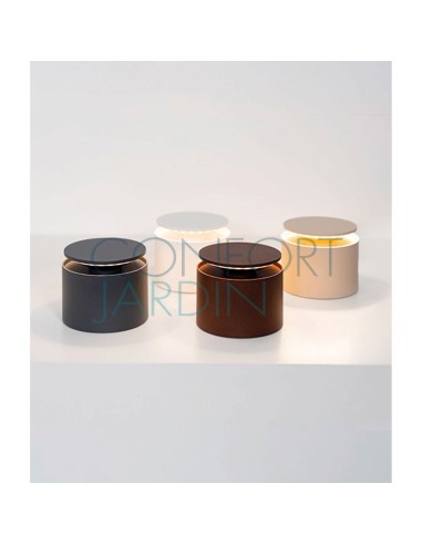 Lampe de Table LED Rechargeable et portable Push-Up - Sand - Zafferano