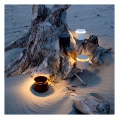 Lampe de Table LED Rechargeable et portable Push-Up - Sand - Zafferano 2