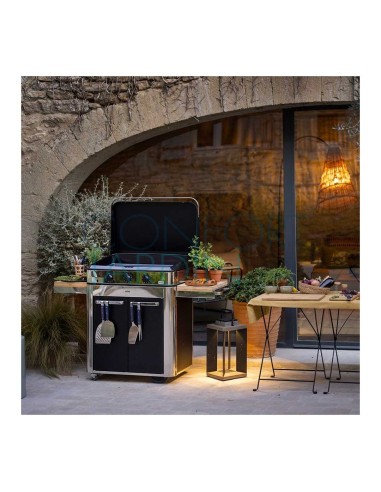 Plancha à gaz sur chariot - COMBO ENOSIGN 80 - ENO