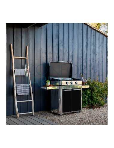 Plancha à gaz sur chariot - COMBO ENOSIGN 80 - ENO