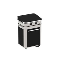 Plancha à gaz sur chariot - COMBO ENOSIGN 65 - ENO 2