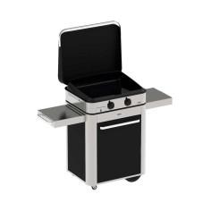 Plancha à gaz sur chariot - COMBO ENOSIGN 65 avec housse de protection- ENO 2