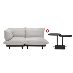 Ensemble Paletti Small - Canapé 2 places + Brick Table - FATBOY 2