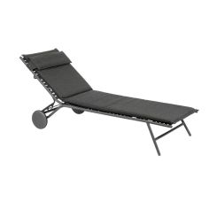 Bain de soleil BAYANNE Onyx - Structure Titane - LAFUMA