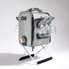 Fontaine à boisson isotherme - uni argent - CUBICOOL