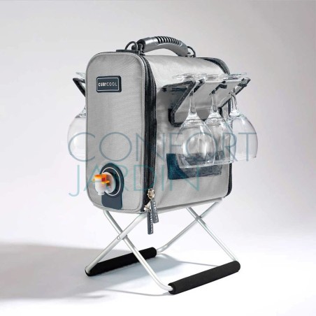 Fontaine à boisson isotherme - uni argent - CUBICOOL