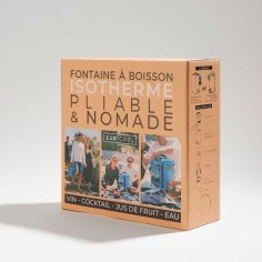 Fontaine à boisson isotherme - uni argent - CUBICOOL 2