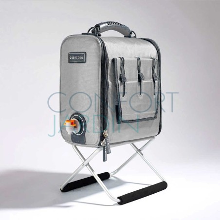 Fontaine à boisson isotherme - uni argent - CUBICOOL