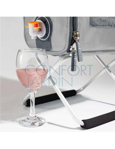 Fontaine à boisson isotherme - uni argent - CUBICOOL