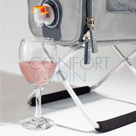 Fontaine à boisson isotherme - uni argent - CUBICOOL