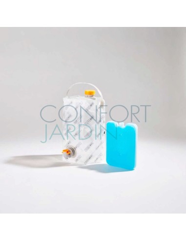 Fontaine à boisson isotherme - uni argent - CUBICOOL