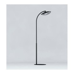 Lampe Chauffante Infrarouge Hotdoor - lampadaire simple tige arc moyen - structure noire 2