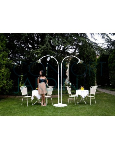 Lampe Chauffante Infrarouge Hotdoor - lampadaire simple tige longue