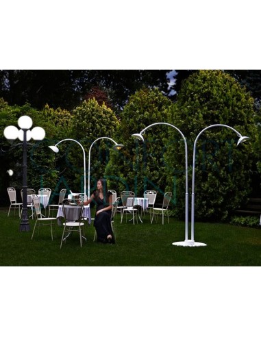 Lampe Chauffante Infrarouge Hotdoor - lampadaire simple tige longue