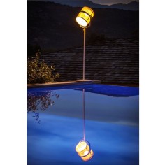 La Lampe PARIS - Lampe solaire socle blanc - Maiori 2