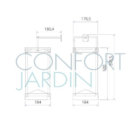 La Lampe PARC - L - Lampe solaire Maiori