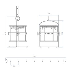 La Lampe PETITE - noire - Lampe solaire Maiori - Confort Jardin - Issambres 2