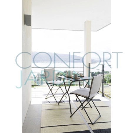 Chaise pliante ANYTIME - Batyline Duo - Ecume - LAFUMA