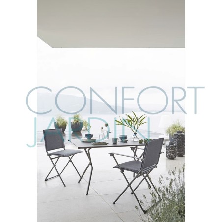 ANYTIME - fauteuil - LAFUMA - Confort Jardin - Issambres - © Pierrick Verny 