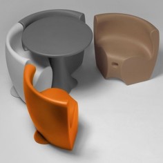 Set Table et 4 chaises COMMUNITY - MYYOUR - Confort Jardin - Les Issambres 2