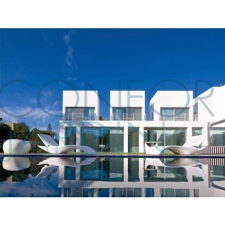 Bain de soleil design ZOE avec dossier réglable - MYYOUR - Confort Jardin