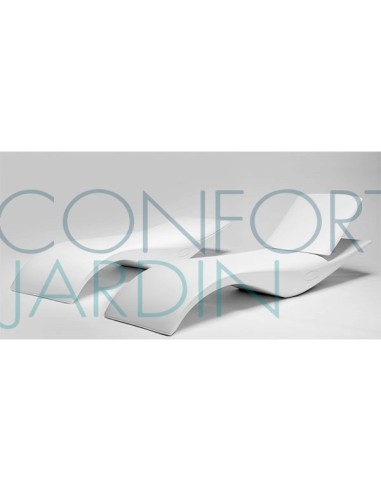 Bain de soleil design ZOE avec dossier réglable - MYYOUR - Confort Jardin