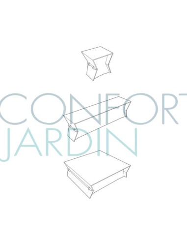 Banc Zen / JAPAN - AUCOUTURIER - Confort Jardin