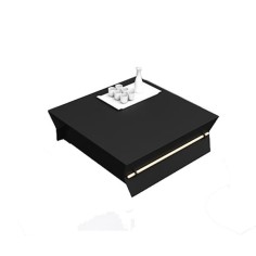 Table basse carrée Zen / JAPAN - AUCOUTURIER - Confort Jardin