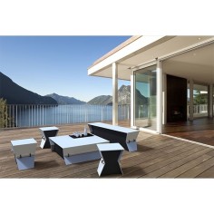 Table basse carrée Zen / JAPAN - AUCOUTURIER - Confort Jardin 2