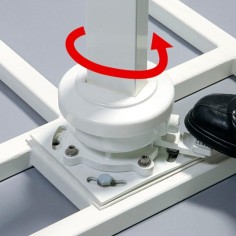 Parasol excentré Pagoda complet, Roland Vlaemynck 2