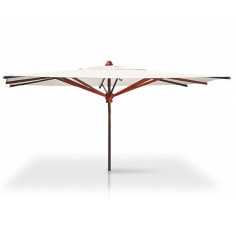 Parasol rectangulaire 3 x 4 m - ACAJOU - VLAEMYNCK - Confort Jardin - Les Issambres