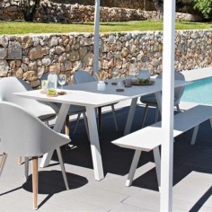 Chaise repas rembourrée - VANITY - VLAEMYNCK - Confort Jardin - Les Issambres 2